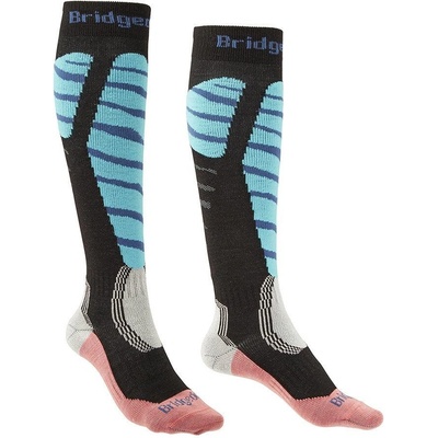 Bridgedale Ski Easy On Women's black/coral