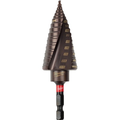 MILWAUKEE stupňovitý vrták 4 - 30 mm do rázového utahováku (48899265)