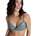 Roxy Essentials SD Wrap Bralette bikini top - Grey (Agave Green)