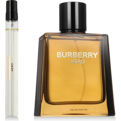 Burberry Hero dárková sada, Eau de Parfum 100 ml + Eau de Parfum 10 ml