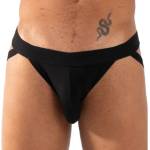  Провокативно мъжко бельо, стилен дизайн, размер S - Burn Jock Black (D- 245748)