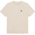 DEDICATED Мъжка тениска DEDICATED T-Shirt Stockholm Camp Creek EMB T-shirt - Oat White - размер XL (217-0106-0114)