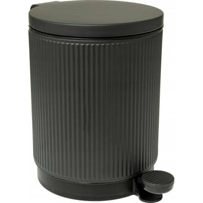 Onyx ODPADKOVÝ KOŠ KOUPELNOVÝ ČERNÝ KOVOVÝ 5 l