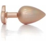 Boss of Toys Plug-Jewellery Pearl Gold Heart PLUG- Clear L