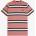 Fred Perry Тениска Fred Perry Men's Bold Stripe Regular Fit T-Shirt - Putty Pink X90