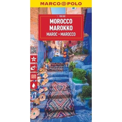Morocco Marco Polo Map (Polo Marco)(Folded)