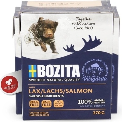Bozita Adult Dog Naturals Big Salmon 370 g