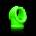 Ouch! Glow in the Dark Cock Ring & Ball Strap 789