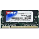 Paměti Patriot SIGNATURE LINE SODIMM DDR 1GB 400MHz CL3 PSD1G40016S
