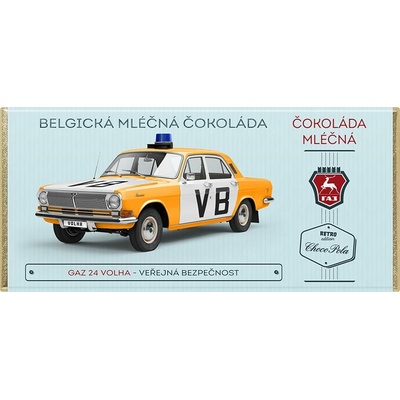 CHOCO POLA GAZ 24 Volha Veřejná bezpečnost mléčná 100 g