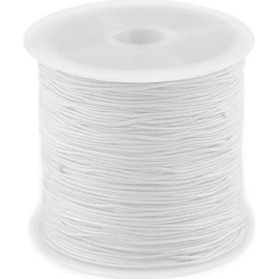Polyesterová šnúra Ø0,5 mm - biela