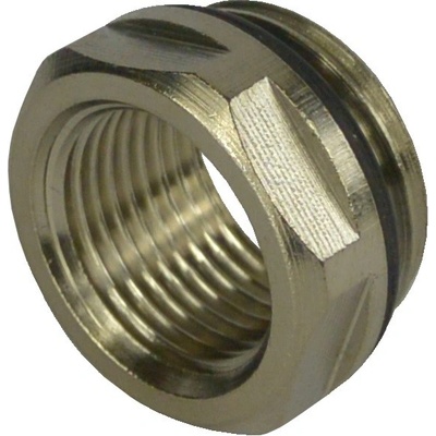 Klum Redukce niklovaná s „ O“ kroužkem 1/2" x 3/8“ CR186