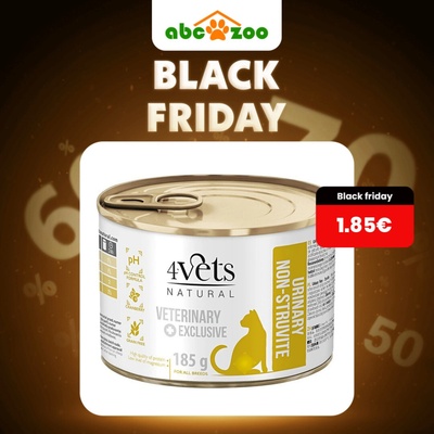 4Vets Cat Natural Veterinary Exclusive Urinary 185 g