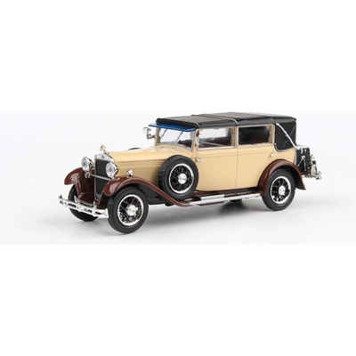 Abrex Škoda 860 1932 osobní vůz veterán světle béžová 1:43