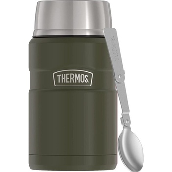 Thermos Style Термос за храна със сгъваема лъжица, 710 мл, тъмнозелен, 2 ел (173057)