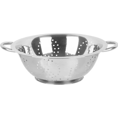 Cedník MagicHome DCB, 28 cm, okrúhle otvory, nerezové cedidlo