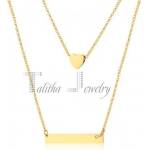 Talitha Елегантно колие с плочка - talitha-jewelry - 35,01 лв