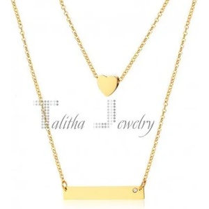 Talitha Елегантно колие с плочка - talitha-jewelry - 35,01 лв