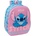 SAFTA 3d Детска раница safta с led светлини stitch, 8.64 л