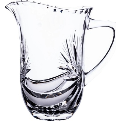 ONTE CRYSTAL Broušený džbán na vodu či pivo Mašle 1300 ml