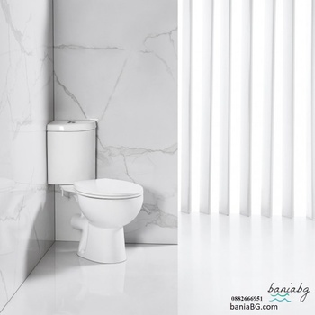 Image 1 of Inter Ceramic Ъглов моноблок icc 7636p rimless