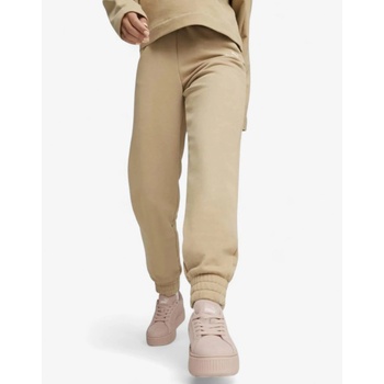 PUMA Essentials+ Embroidery Pants Beige