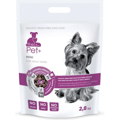 Pet+ 3v1 pes MINI Adult 2,8 kg