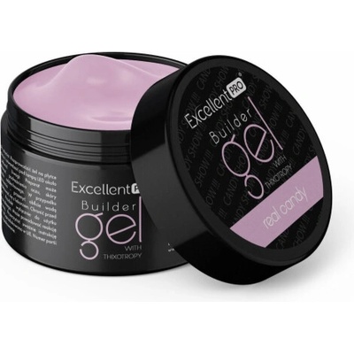 Cosmetics Zone vynikající Pro builder gel s tixotropií real candy 50g