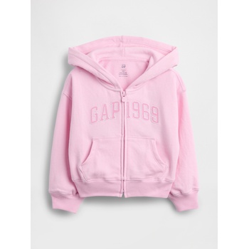 GAP Бебешки суитшърт с лого VintageSoft GAP GAP | Rozov | Момичешки | 18-24 месеца