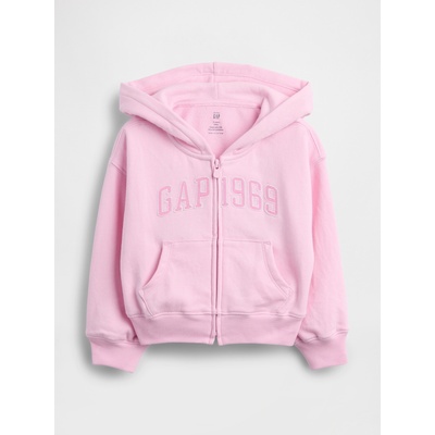 GAP Бебешки суитшърт с лого VintageSoft GAP GAP | Rozov | Момичешки | 18-24 месеца