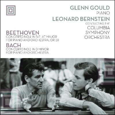 Glenn Gould - Beethoven Concerto No. 2 & Bach Concerto No. 1 (LP) (8719039004843)