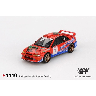 MINI GT Subaru Impreza WRC97 1 1999 DRM Champion 1:64