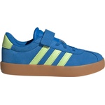 adidas Детски маратонки adidas Kid's VL Court 3.0 EL Sneakers - Bright Royal / Pulse Lime / Gum10 - размер 28, 5 (EU) (702-3741-0813)