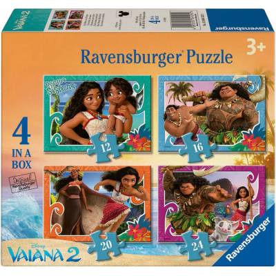 Ravensburger - Puzzle 4v1 Vaiana - 1 - 39 piese