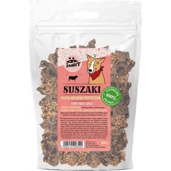 VetExpert Mr. Bandit Lungs beef cubes - лакомство за куче, телешки дроб на кубчета, 80 гр - Полша