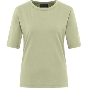 ELBSAND Дамска тениска ELBSAND Women's Siva T-Shirt - Green Leaf (916-4061-0711)