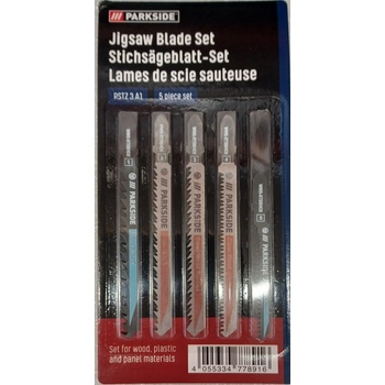 PARKSIDE Sada pilových listů PSTZ 3 A1, 5dílná kov