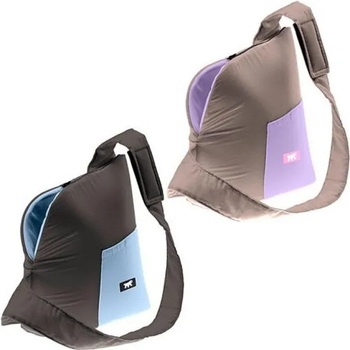 Image 1 of Ferplast ТРАНСПОРТНА РАНИЦА ОТ ПЛАТ СИНЯ/РОЗОВА (3102)