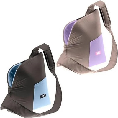 Ferplast ТРАНСПОРТНА РАНИЦА ОТ ПЛАТ СИНЯ/РОЗОВА (3102)