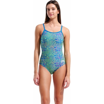 arena Feel Snakeskin Swimsuit Lightdrop Back
