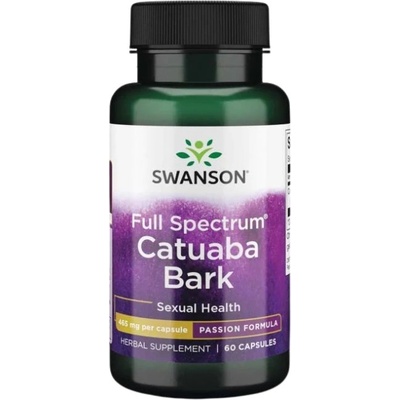 Swanson Catuaba Bark 465 mg [60 капсули]