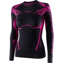 Brubeck Dry s dlhým rukávom Black Fuchsia