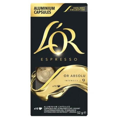 L'OR Алуминиеви капсули L'OR Espresso или Absolu за Nespresso 10бр