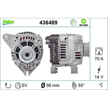 Alternátor VALEO 436489