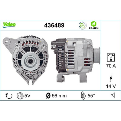 Alternátor VALEO 436489