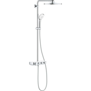 GROHE Euphoria SmartControl - Душ комплект 310 Duo с термостат, 3 струи, лунно бяло 26507LS0 (26507LS0)