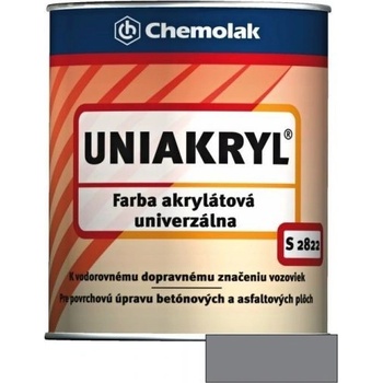 CHEMOLAK UNIAKRYL S2822 0110-šedá 0,75l