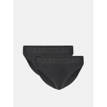 Atlantic Мъжки слипове от бамбук ATLANTIC 2Pack Atlantic | Siv | МЪЖЕ | M