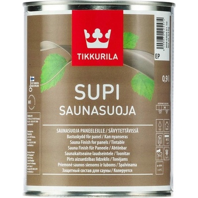 Tikkurila Supi Saunasuoja 0,9 l Transparentní