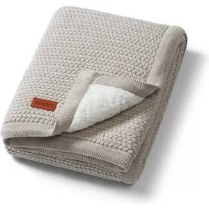 Babyono Бебешко одеяло с пухкава подплата BabyOno - 75 x 100 cm, сиво (5901435417607) - ozone